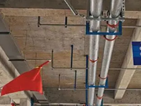 襄汾管廊支架的安装方法